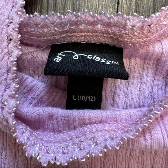 Girls Art Class Pink Tank Top Size 10/12 - Picture 5 of 8